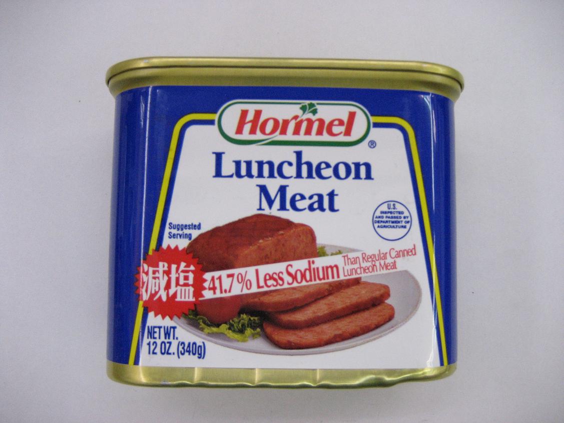 hormel luncheon meat